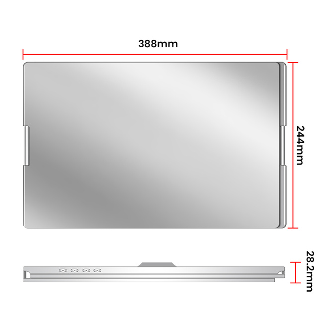 Extralink Smart Life S880 16" | Przenośne Monitory Do Laptopa | 2 Monitory, Ips, 1920x1200