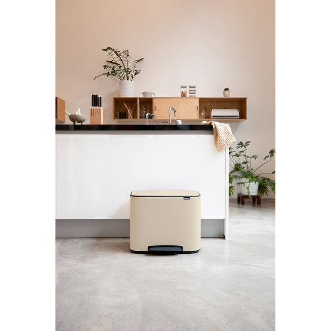 Kosz na śmieci pedałowy Bo Soft Beige - Brabantia