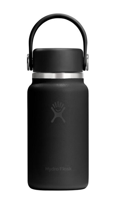 Mini butelka termiczna Hydro Flask Micro 200 ml z uchwytem, czarna