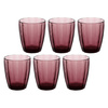 Zestaw 6 Szklanek 320 ml Purpurowy - Rose&Tulipani
