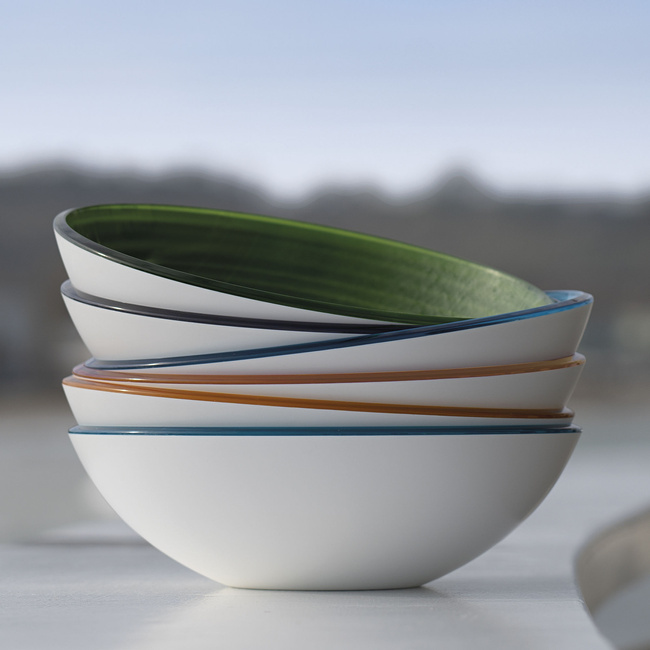 Misa Twist Średnica 27,5 Cm; 2,77 L; Żółta - Guzzini