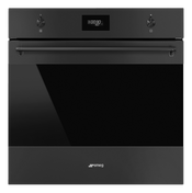 Smeg - Piekarnik elektryczny CLASSICA SF6301TN Czarny mat