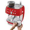Smeg - Ekspres do kawy Egf03Rdeu 50's Style