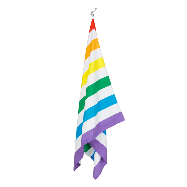 ręczniki plażowe szybkoschnące 200x90 cm Rainbow Skies XL - Dock & Bay