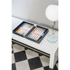 Backgammon Printworks Art of Backgammon Anthracite, antracytowy, dla 2 graczy