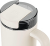 Thermo Plus Kubek termiczny ze słomką - 900 ml, kremowy - Zwilling