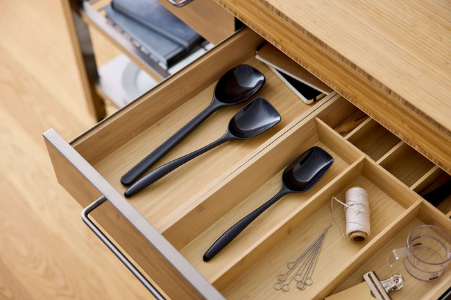 Łyżki kuchenne 3szt Carbon Black - Rosti