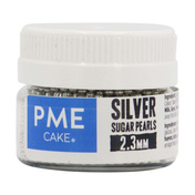 Pme Cukrowe Perełki Dekoracyjne 100 G 2.3 Mm, Srebrny