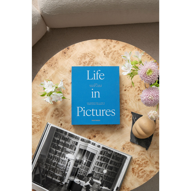 Album na zdjęcia Printworks Life in Pictures L, niebieski, 60 stron 28 x 21 cm