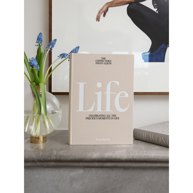 Album na zdjęcia Printworks Life w formie książki, beżowy