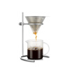 Bodum zaparzacz przelewowy do kawy z filtrem stałym Pour Over 500 ml Chrome