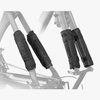 Zestaw osłon SCICON BICYCLE FRAME FRONT FORK & SEAT STAY PROTECTION PAD SET Black