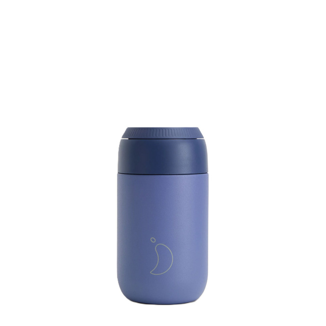 kubki termiczne do kawy 340 ml niebieskie - Chilly's Bottles