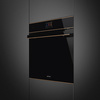 Smeg - Piekarnik, 60 cm, Dsn dsn Sop6604Tpnr Czarne Szkło + Miedź