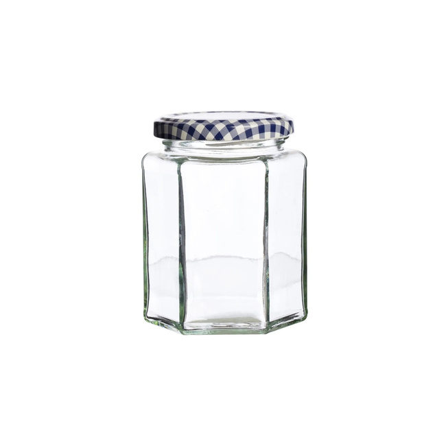 Słoiki sześciokątne Twist Top 280 ml - Kilner