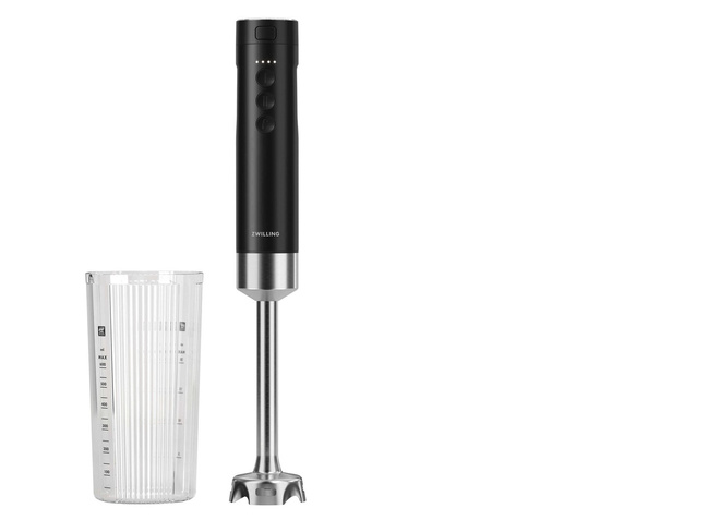 Xtend Zestaw startowy: bezprzewodowy blender ręczny + bateria czarny - Zwilling