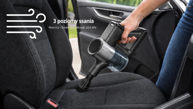 Extralink Home | Odkurzacz bezprzewodowy pionowy 2w1 | 150W | R-706