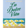 Album na zdjęcia Printworks Dolce Vita, haftowany, niebieski, 60 stron 28 x 21 cm