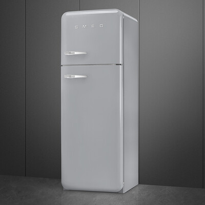 Smeg - Chłodziarko-zamrażarka FAB30RSV6 50'S RETRO STYLE - srebrny