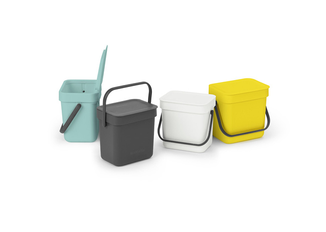 Kosz na odpadki Sort & Go szary 3L - Brabantia