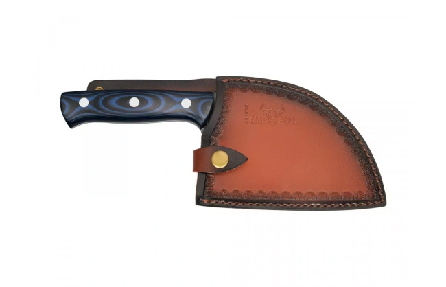 Tasak serbski Samura Mad Bull Mini SMB-0041, 14,5 cm, rękojeść czarno-niebieska
