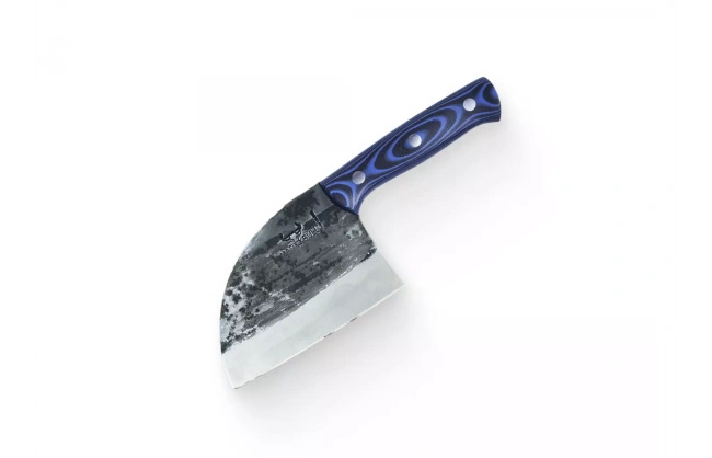 Tasak serbski Samura Mad Bull Mini SMB-0041, 14,5 cm, rękojeść czarno-niebieska