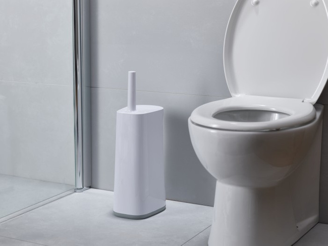 Szczotka toalet. z przestrzenią L, szara Flex™ - Joseph Joseph