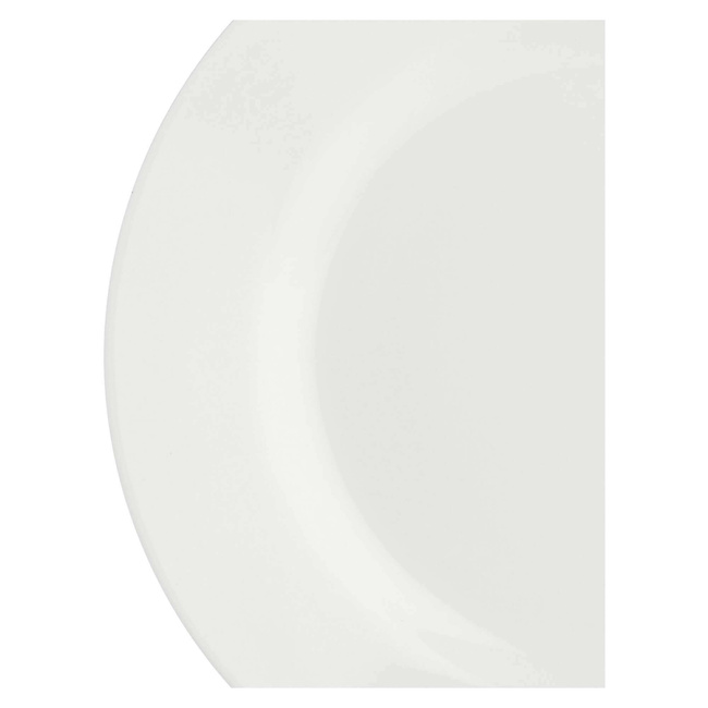 Essenziale Zestaw 6 talerzy do sałatek z rantem 20 cm - La Porcellana Bianca