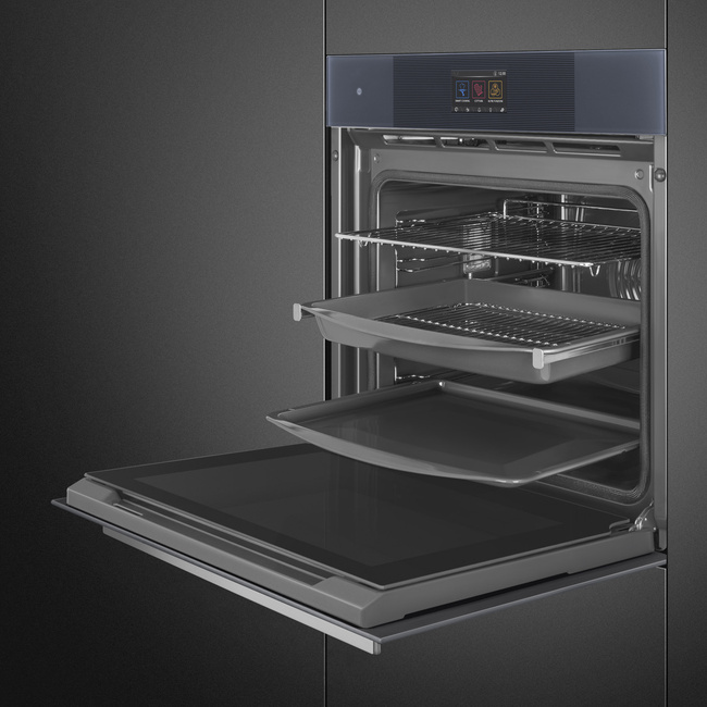 Smeg - Piekarnik, 60 cm, Linea, Ng Linea Sop6104S2Pg Neptune Grey.