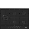 Smeg - Płyta kuchenna PX375LMB CLASSICA - czarny