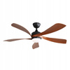 EXTRALINK Grand Walnut 52 Smart WiFi Wentylator Sufitowy Orzech 132cm Sterowanie Aplikacją