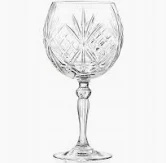 Kieliszki do ginu ze szkła kryształowego Melodia 650 ml 4 sztuki 33654 - Lyngby Glas