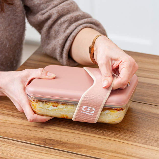 Lunchbox szklany Monbento × Pyrex Pure 600 ml Moka