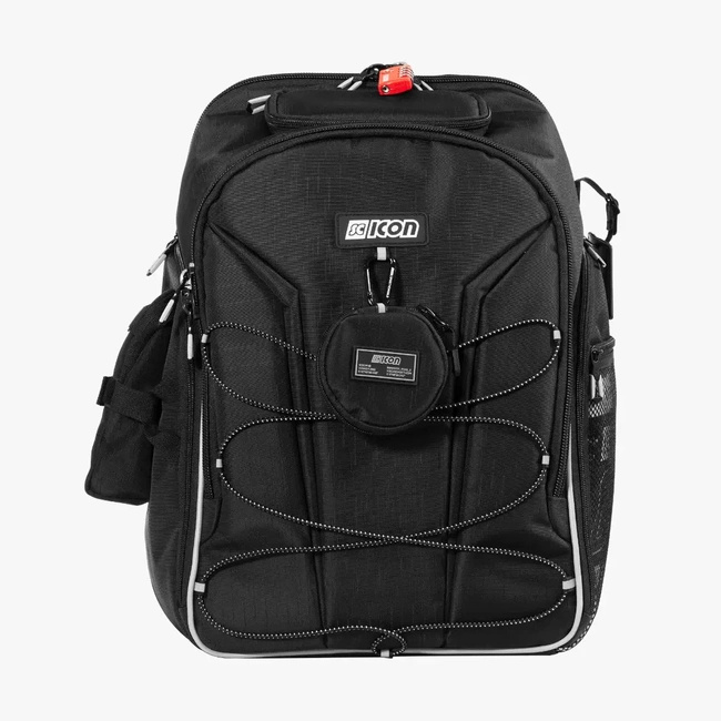 Plecak Scicon Sports Backpack Pro 35L, czarny, z komorą na buty i kask