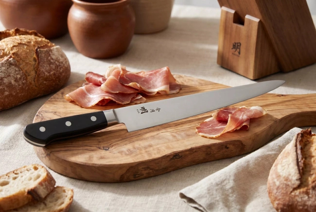 Fuji Cutlery Akira Reigetsu Nóż do plastrowania Slicer 27 cm FC-0105