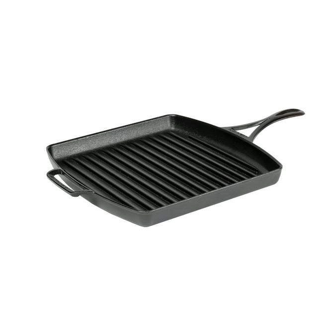 Patelnia żeliwna grillowa 30 cm Blacklock - Lodge