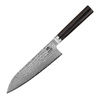 Shiori - Kyoto Santoku - Japoński nóż szefa kuchni Seki/Japonia ze stali damasceńskiej Vg10