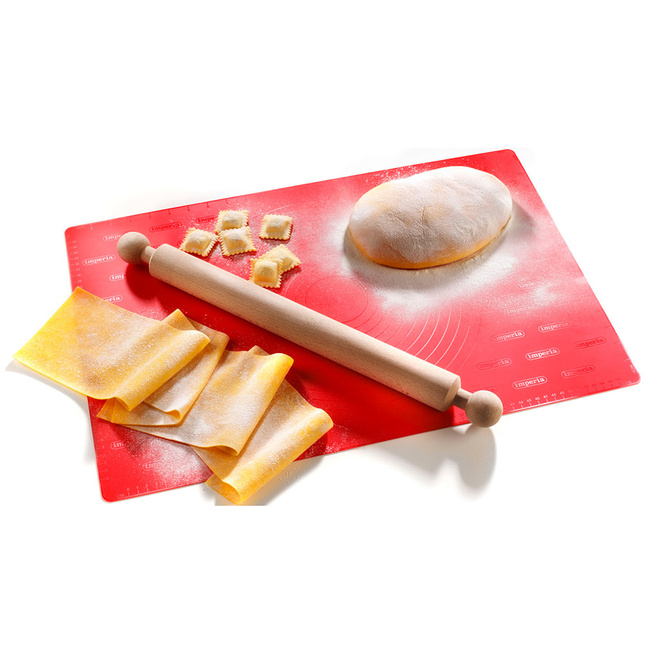 Mata silikonowa + wałek do makaronu - Imperia