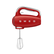 Smeg - Mikser ręczny, czerwony 50's Style HMF01RDEU Czerwony