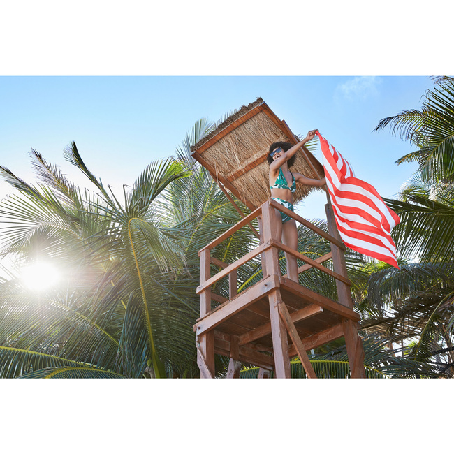 ręczniki plażowe szybkoschnące 160x90 cm Waikiki Coral L - Dock & Bay