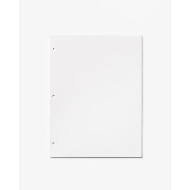 Wkład do albumu Printworks L, 10 białych kart 28 x 21 cm, 230 g/m²