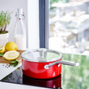 Rondel emaliowany KitchenAid 2 l, czerwony