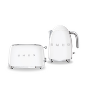 Zestaw Smeg - Czajnik + Toster Na 2 Kromki Biały
