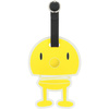 Zawieszka na bagaż Hoptimist Yellow, żółta, 10,5 x 8 cm