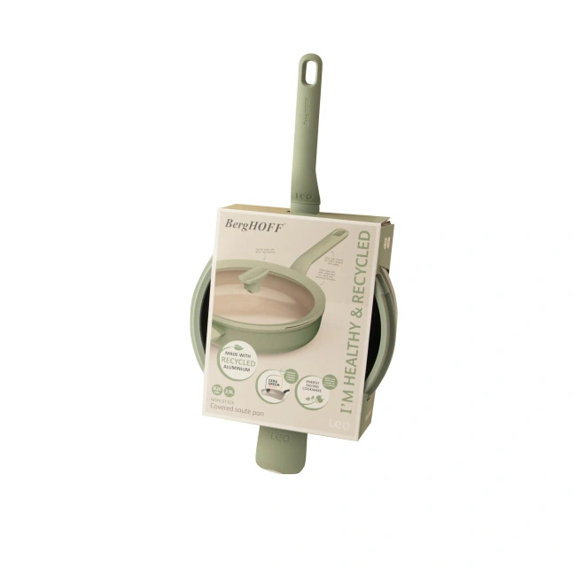 Patelnia sauté z pokrywą Balance Eco Green 26 cm, 2,9 l - Berghoff