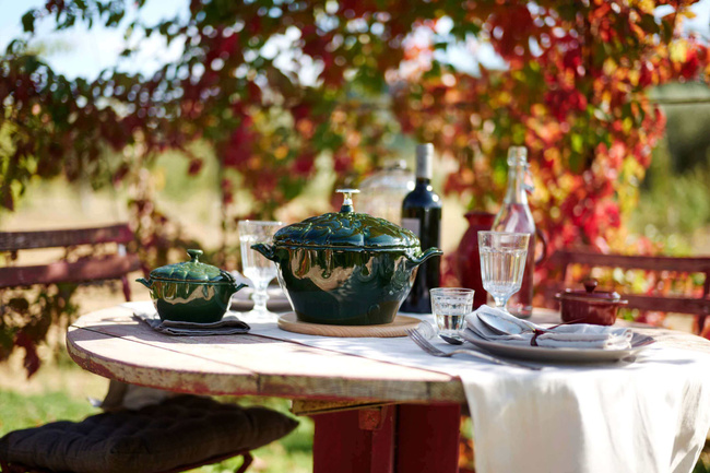 Staub Special Cocotte Garnek żeliwny okrągły karczoch 3 ltr, zielony