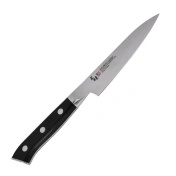 Nóż uniwersalny Mcusta Zanmai Classic Damascus HKB-3001D, VG-10, pakka, 11 cm