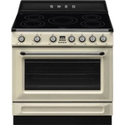 Smeg - Kuchnia wolnostojąca z płytą indukcyjną Victoria Tr90Imp Kremowy