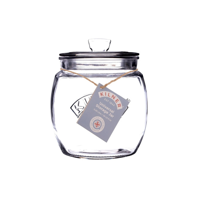 Szklane pojemniki do przechowywania Push Top 0,85L - Kilner
