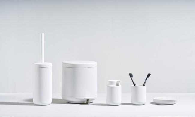 Kubek Na Szczoteczki Do Zębów Ume Soft Grey 331925 - Zone Denmark